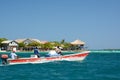 A local boat. Mucura island. Archipelago of San Bernardo. Gulf of Morrosquillo. Colombia