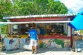 Local Caribbean Market Royalty Free Stock Photo