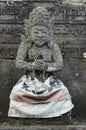 Local carved stone statue in Bali Asia Indonesia