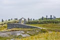 Local cemetery in Inisheer, Ireland Royalty Free Stock Photo