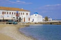 Local church in Mykonos town, Greece Royalty Free Stock Photo