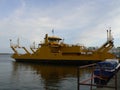 A local commuter ferry in Karlskrona