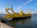 A local commuter ferry in Karlskrona, Sweden