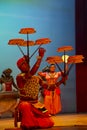 Sri Lankan dancers in traditional clothes, Sri Lanka