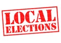 LOCAL ELECTIONS Royalty Free Stock Photo