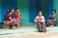 Local Family in Chin State, Myanmar