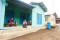 Local Family in Chin State, Myanmar