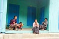 Local Family in Chin State, Myanmar