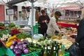 Local farmers on a Basel market