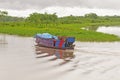 Local Ferry Boat in the Amazon River Royalty Free Stock Photo