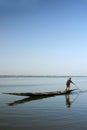 Local fisherman on the river Niger