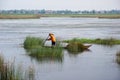 Local fisherman in Vietnam Royalty Free Stock Photo