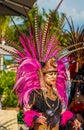 Local folklore dancers perform at the Atelier Playa Mujeres Hotel