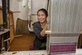 Weaving in Nukus, Uzbekistan