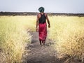 Local guide at Ertha Ale, Ethiopia