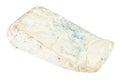 Local italian Gorgonzola soft blue cheese isolated