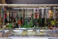 Local jewelry store shop for sale handicraft decorations and handmade bracelet stone bead accessories and ornament jade to thai