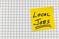 Local job small business staff employee search worker people teamwork