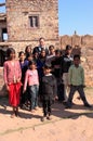 Local kids playing at Ranthambore Fort, India