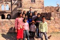 Local kids playing at Ranthambore Fort, India