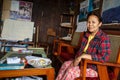 Local Lady in Falam, Myanmar (Burma)