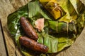 Chunky Laotian Sausage and fermented meat