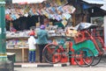 Indonesia street book shop