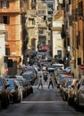 Local life at Trastevere street