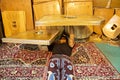 Traditional exercising in Yazd, Iran