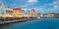 Local market in Punda, Willemstad, Curacao. Royalty Free Stock Photo