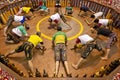 Traditional exercising in Yazd, Iran