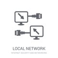 Local network icon. Trendy Local network logo concept on white b