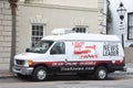Local news station satellite truck, Charleston, South Carolina