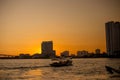 Local passenger ship for tourism sailing