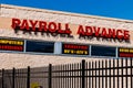 Kokomo - Circa March 2018: Local Pawn Shop and Payroll Advance location II Royalty Free Stock Photo