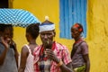 Local people at the local market in Turmi, Omo Valley, Ethiopia