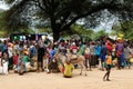 Local people on the market in the town of Jinka, Ethiopia