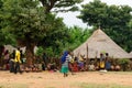 Local people on the market in the town of Jinka, Ethiopia