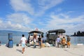 Local Port at Lake Toba