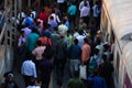 Local Railway Station in Mumbai