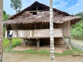 local residents\' houses in OYAA village, WONDAMA city, West PAPUA Province