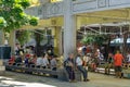 Local residents are resting in the Bangka Park (also Mangka, Mengjia and Mengxia Park)