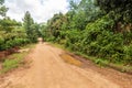 Local road in Jinka, Ethiop