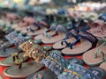 Local sandals market the best landscape photos of India