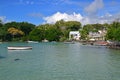 The local scenery at Trou D'Eau Douce 2 Embarkation Point Royalty Free Stock Photo