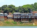 local settlement at Kaptai Lake, Rangamati, Bangladesh