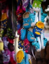 Local shoe slippers vendor in India