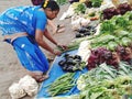 Local South Asian vegetable seller