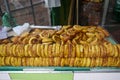 Local street food in Bogota, Colombia