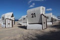 beach chairs Royalty Free Stock Photo
